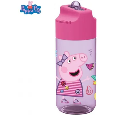 Produktbild von Stor 13936 - Peppa Pig - Premium TritanTrinkflasche, 430ml