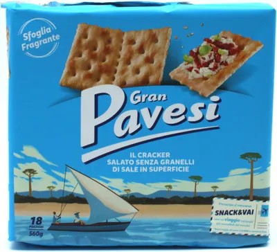 Produktbild von Cracker Senzax18 560g - Pavesi