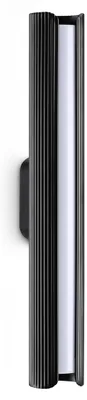 Image de Applique murale Ideal Lux LED 3000K noire IP20 DORICA 366265