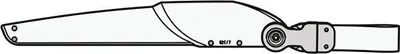 Produktbild von Felco 621/7, Holz, Stahl, Schwarz, Rot, Schwarz, Rot, 1 Stück(e), 24 cm