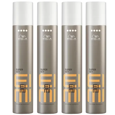 Produktbild von Wella EIMI Super Set Finishing Haarspray 4 x 500 ml Extra starker Halt