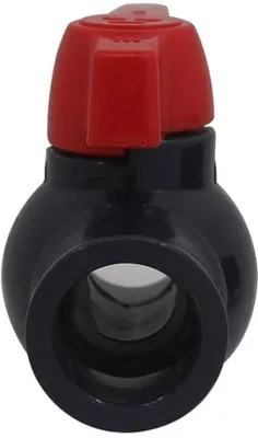 Zdjęcie produktu dla Zawór kulowy z PVC do basenów i rolnictwa, średnica 20–110 mm