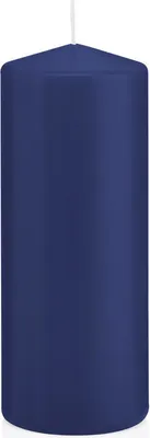 Produktbild von Wiedemann 218117.006 Stumpenkerze - 120 x 60 mm,  dunkelblau