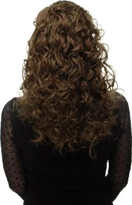 Produktbild von WIG ME UP Haarteil Zopf Goldbraun Locken NC002-12