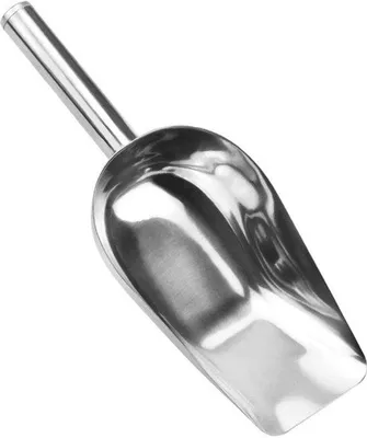 Produktbild von Eislöffel, Edelstahl, 15,7 cm, multifunktionale Speiselöffel, Futterlöffel, polierte Eislöffel, multifunktionale Schaufel für Eismaschine, Mehl, Pommes, Küche, Bar