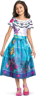 Produktbild von Encanto Kostüm Mirabel für Kinder türkis-weiss - 104/116 (4-6 Jahre)
