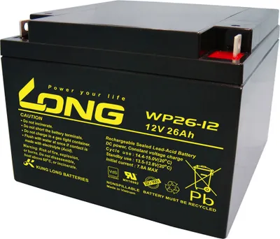 Produktbild von Kung Long WP26-12 Blei Akku 12 Volt 26 Ah
