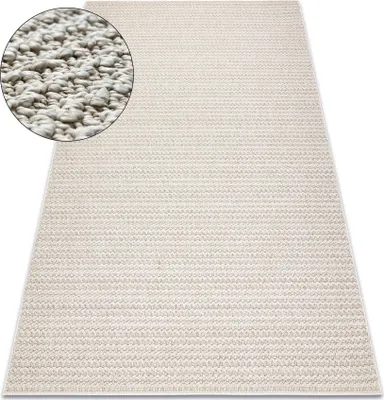 Produktbild von Teppich JERSEY 19236 beige - Struktur, Schleife BOHO beige 240x330 cm