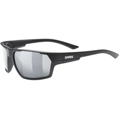 Produktbild von Uvex sportstyle 233 P, Multisportbrille, Uni, Vollrand, Schwarz, Schwarz, Silber