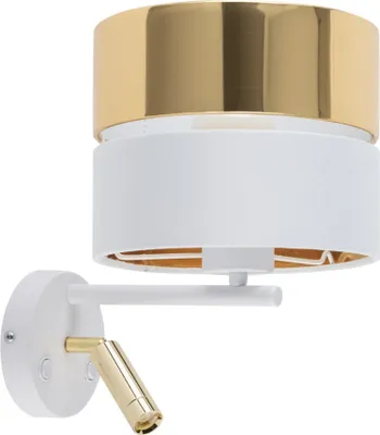 Zdjęcie produktu dla Kinkiet do czytania HILTON WHITE/GOLD 5361 TK Lighting