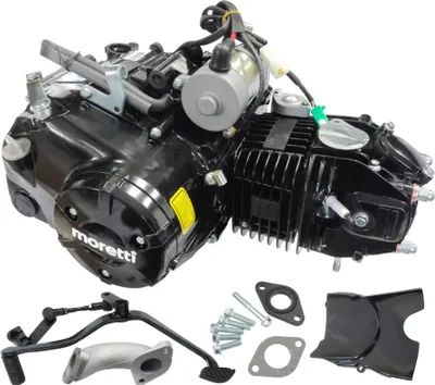 Immagine prodotto di Motore boxer Moretti 157FMJ, 150 cc, 4 marce, nero
