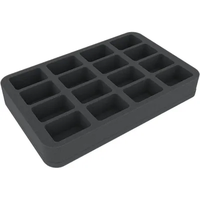 Image de Insert en mousse pour Orruk Warclans, 16 compartiments, 275 x 172 mm