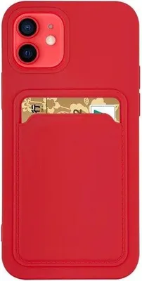 Obrázek produktu pro Pouzdro Card Case pro Xiaomi Redmi 9 - Elegantní Červená Ochrana KP13501