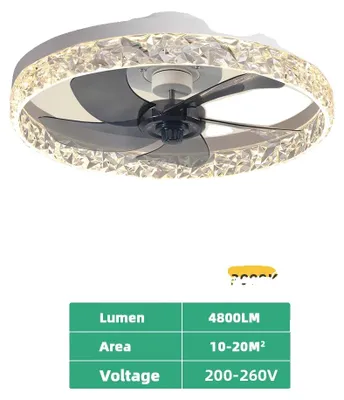 Produktbild von Deckenventilator, Fernbedienung, Dualmodusbetrieb, WEISS