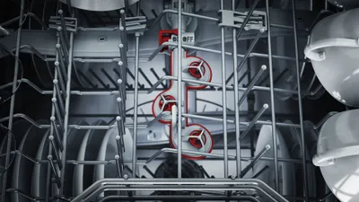 Zdjęcie produktu dla Bosch Serie 8 SMS8TCI01E, Wolnostojący, Pełny rozmiar (60 cm), Stal nierdzewna, Srebrny, Dotyk, TFT