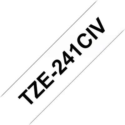 Obrázok produktu pre Brother TZE-241CIV, TZ, Filipíny, 8 m, 25 mm, 65 mm, 90 mm