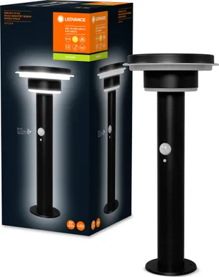Obrázok produktu pre Vonkajšia LED stojaca stĺpová lampa stmievateľná 40cm 6W 400lm 3000K IP44 so senzorom pohybu a súmraku Endura Ledvance