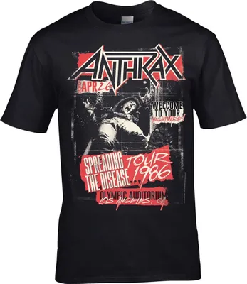 Obrázok produktu pre Tričko Anthrax Spreading the Disase