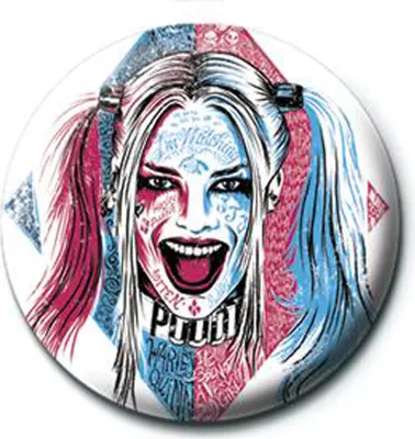 Produktbild von Suicide Squad - Button Badge - Harley Quinn Tattoo