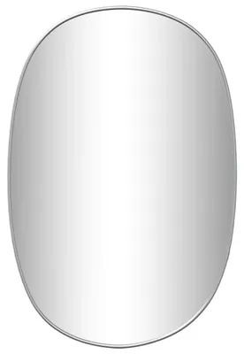 Produktbild von vidaXL Wandspiegel Silbern 60x40 cm