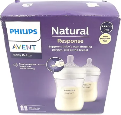 Obrázok produktu pre Dojčenská fľaša Philips Avent SCY90302 260 ml proti kolike prírodná bez