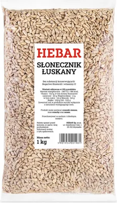 Produktbild von Sonnenblumenkerne 1000 G - Geschält - Ungesalzen - Pflanzliches Protein - Idealer Snack