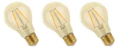Produktbild von Spectrum E27 LED Lampe 4,9W 490lm 2400K Warmweiß 230V 3 Stück