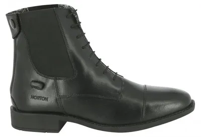 Produktbild von NORTON Lacets gefütterte Schnürstiefelette, Farbe:Schwarz, Größe:34