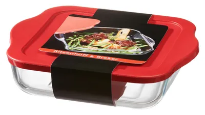 Obrázok produktu pre Ritzenhoff a Breker Cucina zapekacia misa s vekom štvorcová 1950 ml