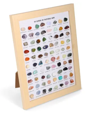 Immagine prodotto di Solidchoice - Set di 80 cristalli naturali per collezione e decorazione