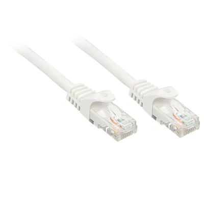 Immagine prodotto di Lindy Rj45/Rj45 Cat6 2m cavo di rete Bianco U/UTP (UTP)
