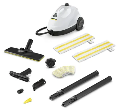 Produktbild von Kärcher Dampfreiniger SC 2 EasyFix Plus, Zubehörset, Bodendüse, 1500W, 3,2 bar
