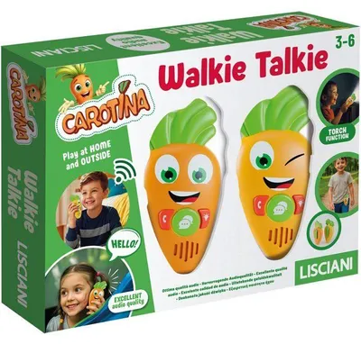 Productafbeelding van Talkie-Walkie Carotina Lisciani - Interactief educatief spel