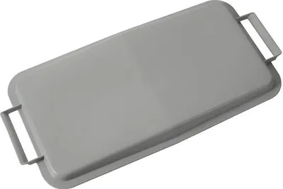 Produktbild von Graf Deckel für Abfallsammler für 60l grau Kunststoff - 778048