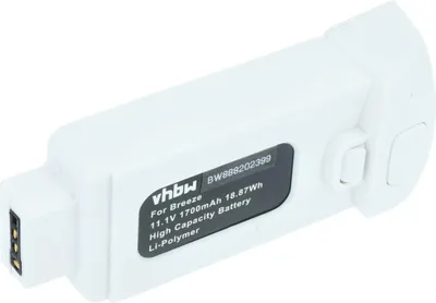 Produktbild von vhbw Akku Ersatz für Yuneec FCA105001 für Drohne Multicopter Quadrocopter (1700 mAh, 11,1 V, Li-Polymer)