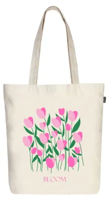 Immagine prodotto di Borsa della spesa in cotone con cerniera, borsa da trasporto robusta con manici, da donna