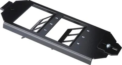 Produktbild von DIGITUS Bodentankhalter 2-fach für 6 Keystone Module