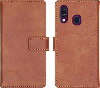 Produktbild von imoshion  Klapphülle Samsung Galaxy A40 - Braun