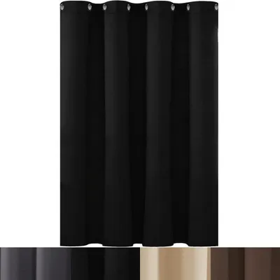 Produktbild von Lärmschutzvorhang 1 Stück 95 x 220 cm Schwarz Polyester