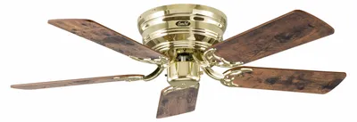 Immagine prodotto di Ventilatore da soffitto con catenella Classic Flat III Ottone lustro 103
