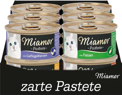 Produktbild von Miamor - Pastete Dose Multipack 60x85g | Geflügel