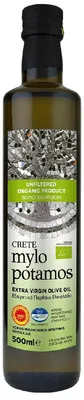 Zdjęcie produktu dla OLIWA Z OLIWEK EXTRA VIRGIN NIEFILTROWANA PDO KRETA500 ml - MYLOPOTAMOS