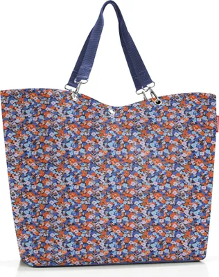 Produktbild von reisenthel shopper XL, Einkaufstasche, Tragetasche, Strandtasche, Tasche, Polyestergewebe, Viola Blue, 35 L, ZU4091