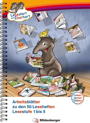 Produktbild von Lesestart mit Eberhart - Arbeitsblätter zu den ersten 50 Leseheften