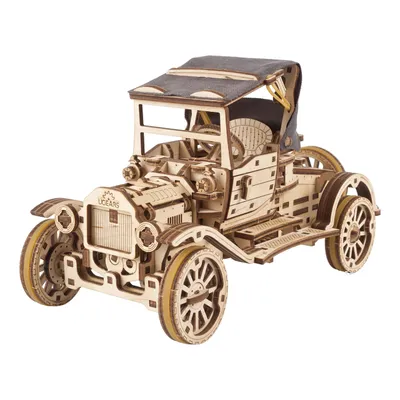 Zdjęcie produktu dla Ugears 3D Drewniane Puzzle Mechaniczne Historyczny Samochód UGR-T