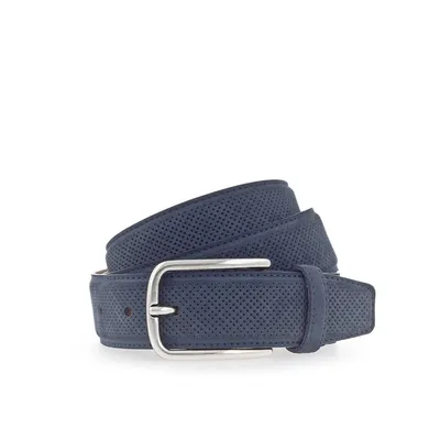 Immagine prodotto di Vanzetti Pelle cintura Leather Belt W95 Navy blu scuro