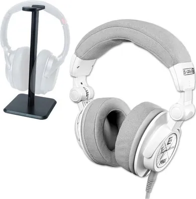 Produktbild von Ultrasone Kopfhörer Signature Pure Weiss mit Tischstativ