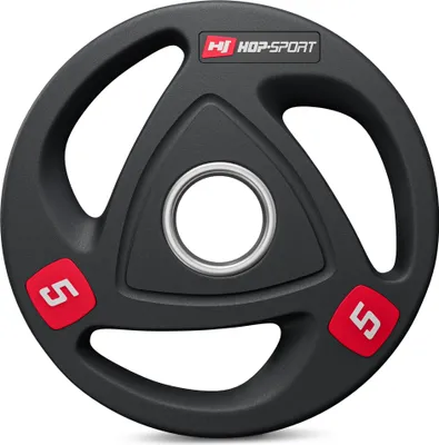 Obrázok produktu pre Hop-Sport Olympijské závažie 5kg | Olympijský kotúč | Olympijská činka