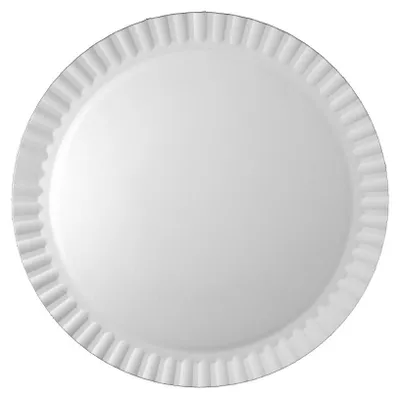 Zdjęcie produktu dla Talerz papierowy biały 32cm, 100szt