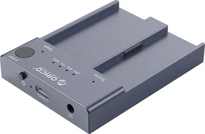 Imagen del producto de Estación de acoplamiento Orico M.2 PCIe NVMe a USB-C 3.2 Gen 2 (modelo: M2P2-C3-C-EU-GY-BP)
